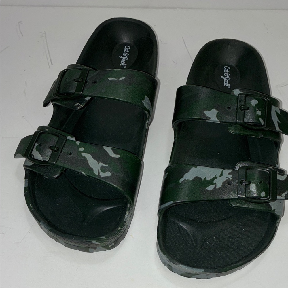 Target Green Camo Kids Sandals
